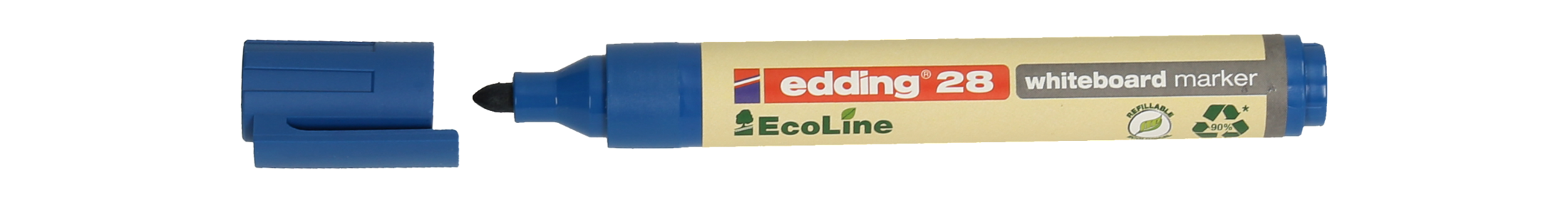 EDDING Whiteboardmarker 28 Ecoline Rundsitze 1,5-3 mm blau