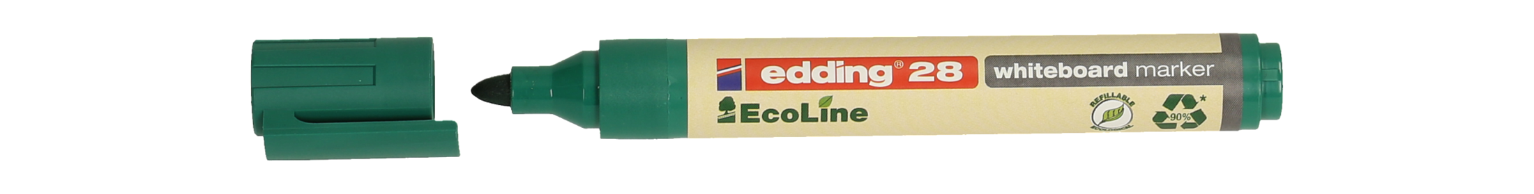 EDDING Whiteboardmarker 28 Ecoline Rundsitze 1,5-3 mm grün