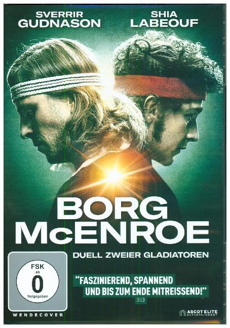 Borg vs. McEnroe - Duell zweier Gladiatoren, 1 DVD - DVD