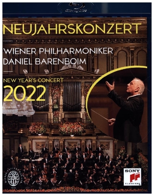 Neujahrskonzert 2022 / New Year´s Concert 2022, 1 Blu-ray - blu_ray