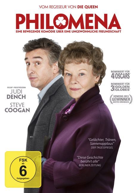 Philomena, 1 DVD, 1 DVD-Video - DVD