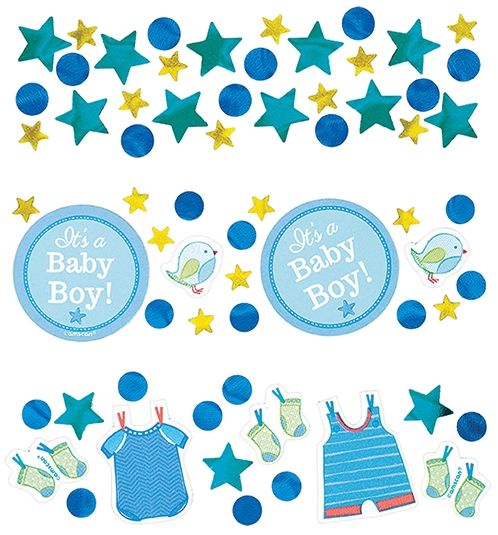 Konfetti - It's a Baby Boy!, 34g, blau 
