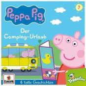 Peppa Pig Hörspiele: Peppa Pig Hörspiele - Der Camping-Urlaub (und 5 weitere Geschichten), 1 Audio-CD - CD