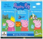 Peppa Pig Hörspiele - 3er Box. Box.1, 3 Audio-CD - cd