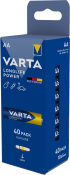 VARTA Mignon AA Batterie 40er Packung LONGLIFE Power