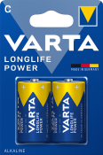 VARTA Baby C Batterie, 2 Stück, Longlife Power