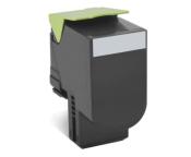 Dunkle Patrone mit grünem Deckel. Kompakte Form, geeignet für Drucker.