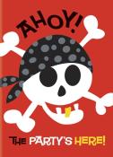 Pirate Fun - Einladungskarten inkl. Umschläge, 8 Stück 