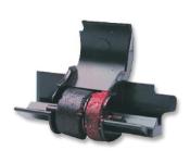 Schwarzes Bauteil mit zwei rotierenden Elementen. Es scheint Teil eines mechanischen Systems zu sein.