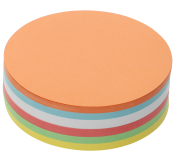 FRANKEN Moderationskarten Kreis Ø 14 cm 250 Stück mehrere Farben