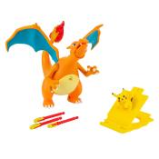Pokémon Interaktive Deluxe Figur Feuer & Flug Glurak bunt