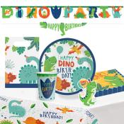 Party-Set Dino-Mite 51-teilig mehrfarbig
