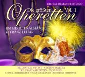 Franz Lehár: Die größten Operetten Vol. 1, 2 Audio-CD - cd