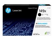Schwarze Tonerkartusche für HP LaserJet Drucker. Hochleistungsfähig mit der Bezeichnung 149X.