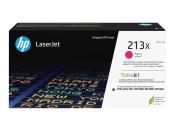 Schwarze Verpackung für HP LaserJet Toner. Magenta Farbton, hohe Kapazität.