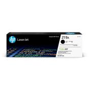 Schwarze Tonerkartusche für HP LaserJet Drucker. Verpackung mit Produktbezeichnung und Logo.