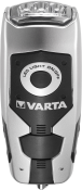 VARTA Dynamo-Taschenlampe LED mit Akku silber