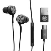 MAXELL Kabelgebundene Ohrhörer XC1 USB-C schwarz
