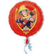 Folienballon Feuerwehrmann Sam 43 cm bunt