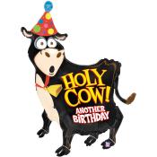 Folienballon Holy Cow! - Another Birthday 107 cm bunt