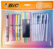 BIC Stifte-Set Mixed Pack Pastell 17 Teile