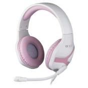 KONIX Headset Geek Girl Crystal Gaming kabelgebunden weiß/pink