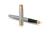 PARKER Füllhalter Sonnet Core Edelstahl silber/gold