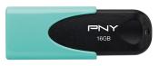PNY USB-Stick Attaché 4.0 16GB pastel aqua 
