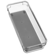 Laden-Organizer 23 x 9 x 4,5 cm grau/transparent