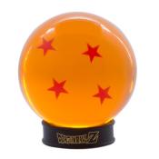 Dekokugel Dragon Ball mit 4 Sternen 7,5 cm orange