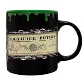 ABYstyle Harry Potter Vielsafttrank Tasse 320 ml schwarz/grün
