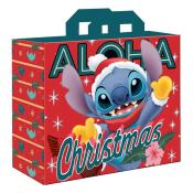 Einkaufstasche Disney Stitch ALOHA Christmas bunt