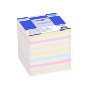 TIPTOP OFFICE Zettelbox-Nachfüllung 900 Blatt weiß/pastell