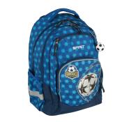 SPIRIT Schulrucksack Newbie Fußball blau