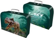 Handarbeitskoffer T-Rex grün