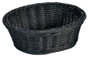Brot- und Obstkorb 25 x 20,5 x 8,5 cm schwarz