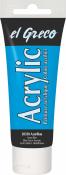 EL GRECO Acrylfarbe 75 ml azurblau