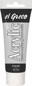 EL GRECO Acrylfarbe 75 ml silber
