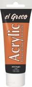 EL GRECO Acrylfarbe 75 ml kupfer