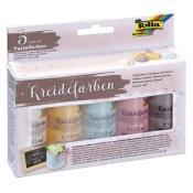 FOLIA Kreidefarben-Set 5 x 60 ml mehrere Farben