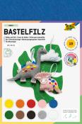 FOLIA Bastelfilz 150g 10 Bogen 20 x 30cm farblich sortiert 