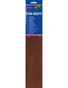 FOLIA Fein-Krepp 50 x 250 cm kastanienbraun