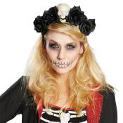 Haarreif La Catrina schwarz