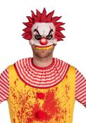 Horror Clown Maske bunt