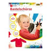 IDENA Bastelschürze Größe S rot