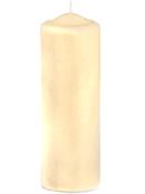 PAPSTAR Stumpenkerze 1 Stück Ø 7 cm H: 20 cm creme