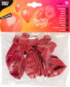 PAPSTAR Luftballons Ø 25 cm EM 2016 10 Stück rot