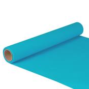 Türkisfarbener Papierrollen mit glatter Oberfläche. Ideal für Bastelarbeiten.