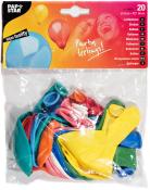 Paket mit bunten Luftballons in verschiedenen Farben. Enthält 20 Heliumballons.