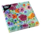 PAPSTAR Servietten Flower Field 20 Stück 33 x 33 cm bunt